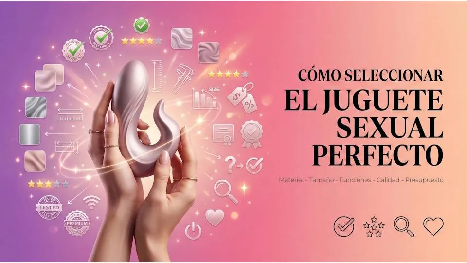 Cómo elegir un juguete sexual: uso, material y tamaño
